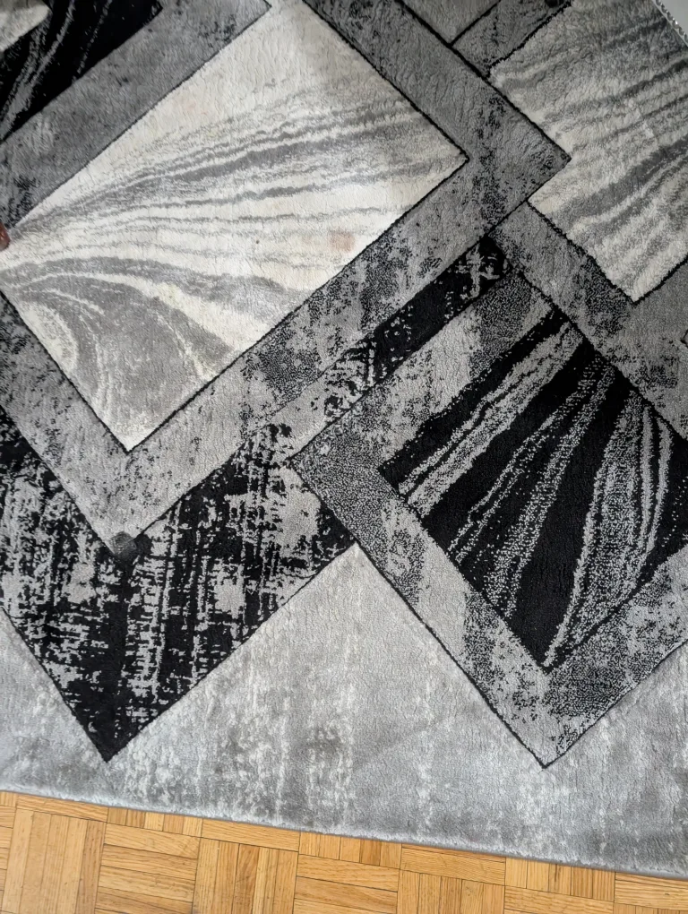 Home Decor Items: Rug, Curtains, and Coffee Table image indicator(3)