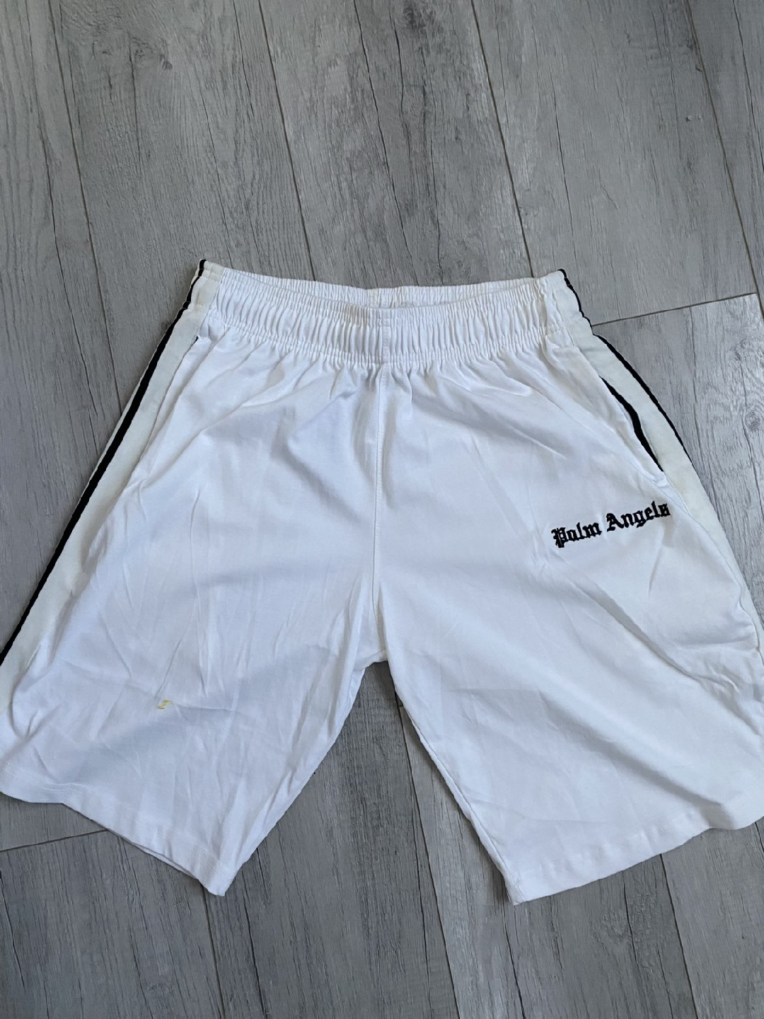 Palm Angels Shorts - Red/White, Size S