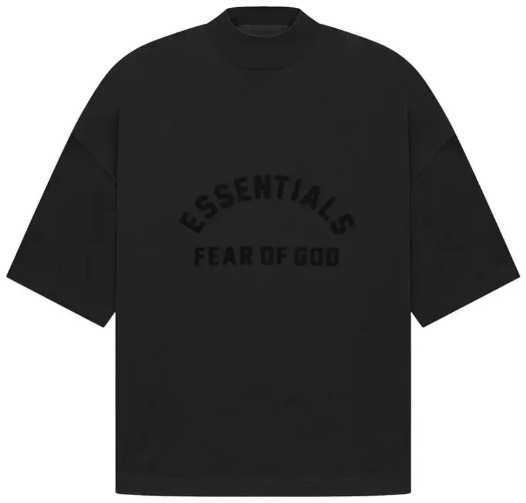 Essentials Fear of God Black Tee thumbnail