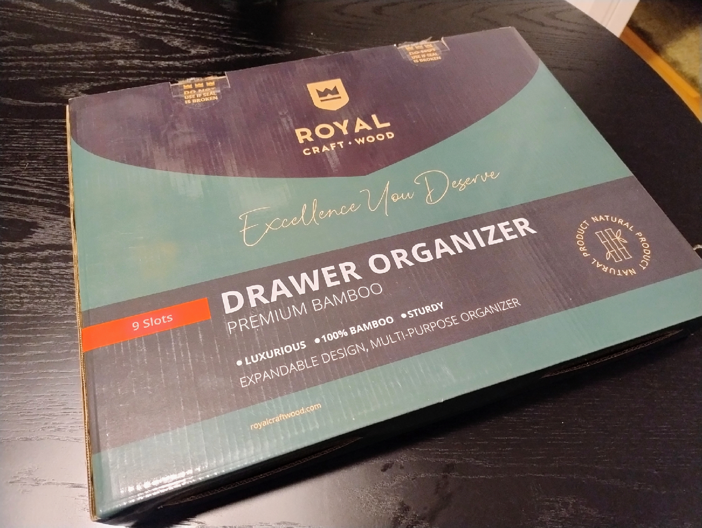 Royal Craft Wood Drawer Organizer - Premium Bamboo - photo 3