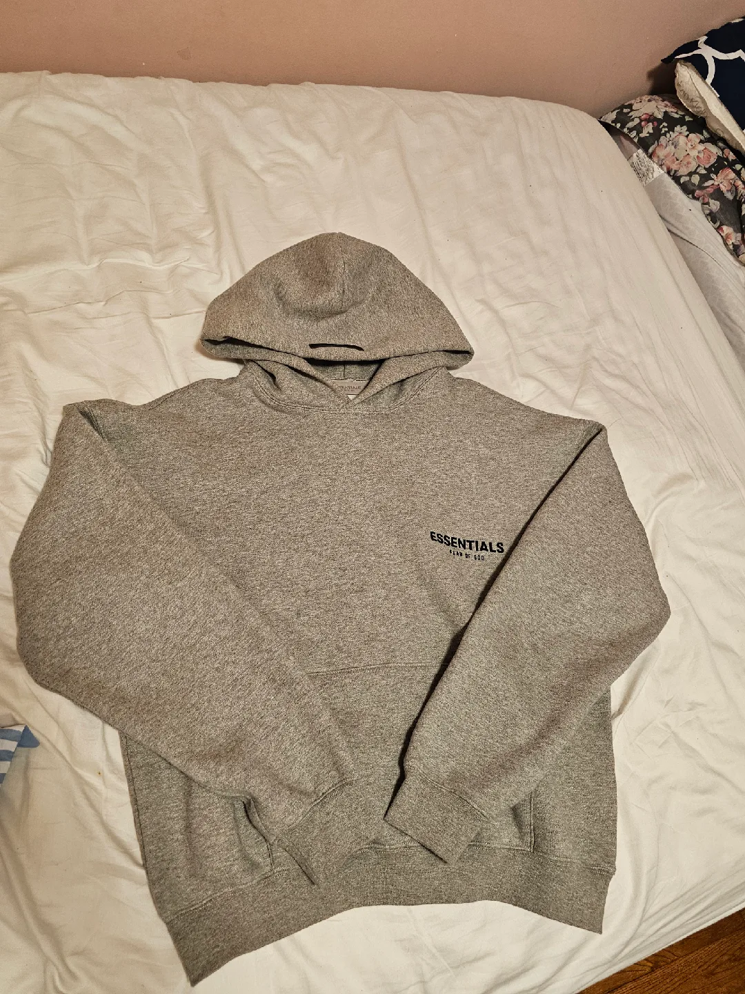 Essentials FOG Dark Oatmeal Hoodie image indicator(2)