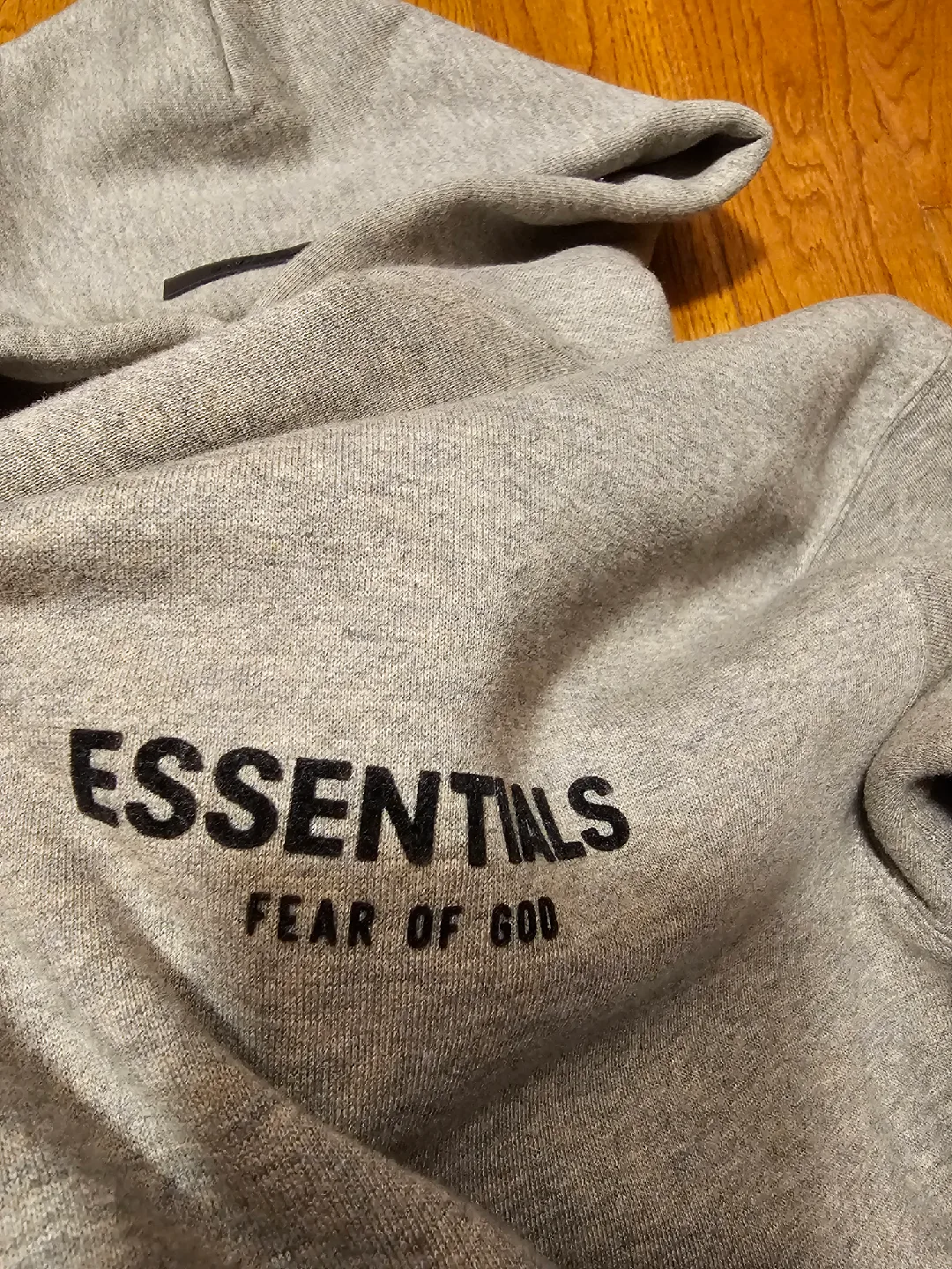 Essentials FOG Dark Oatmeal Hoodie image indicator(4)