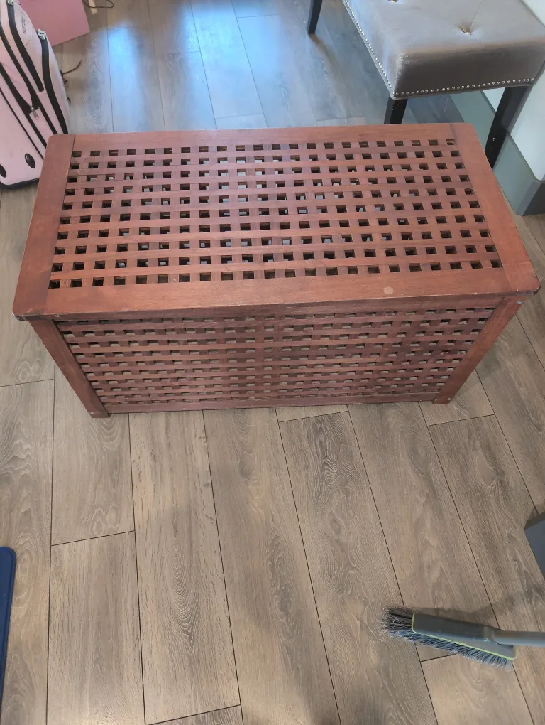 Wooden Storage Trunk