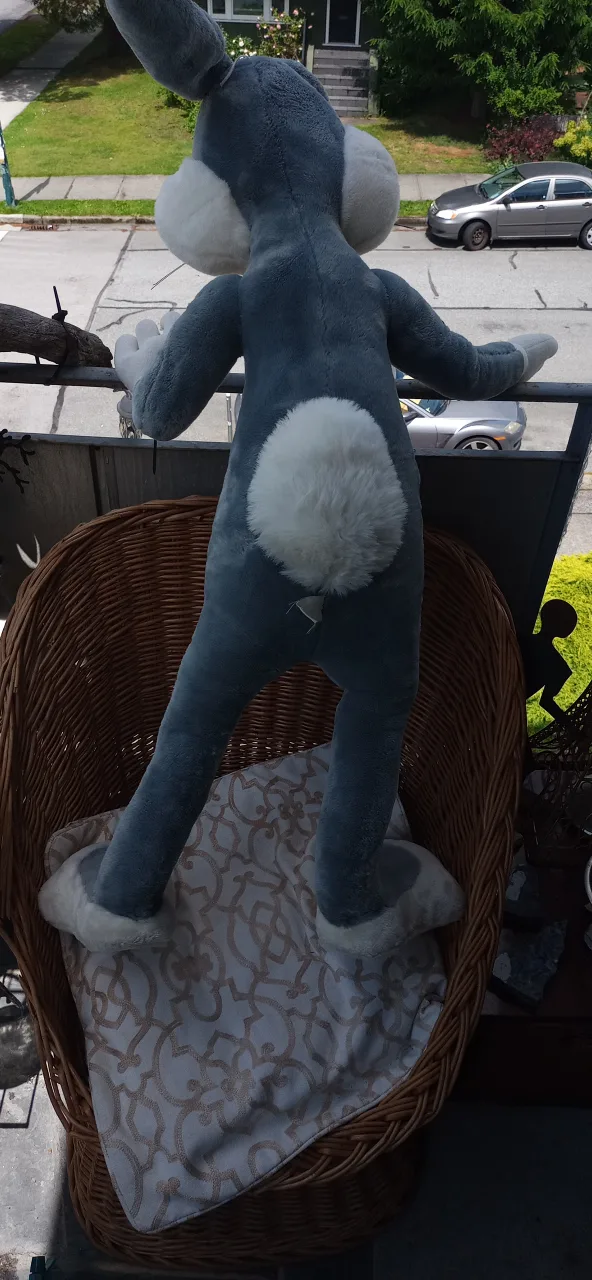 Large Bugs Bunny Plush Toy image indicator(5)