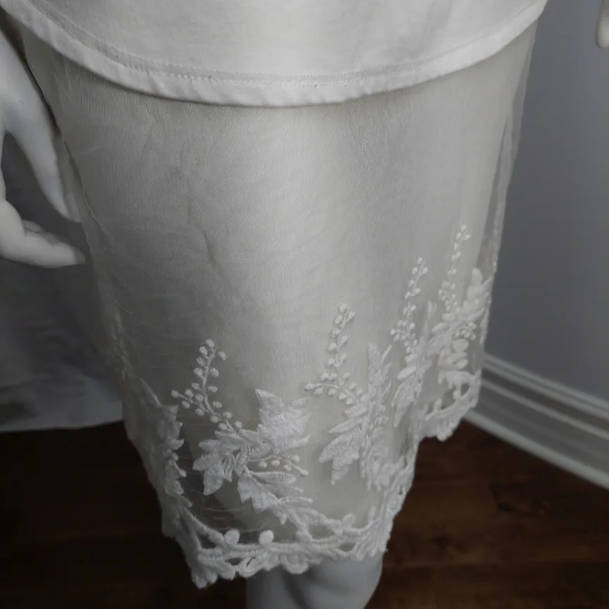 White Strapless Mini Dress image indicator(3)