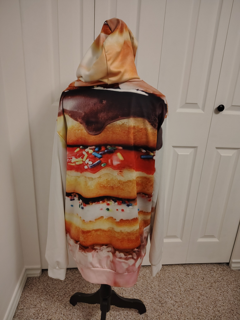 Donut Print Hoodie - photo 2