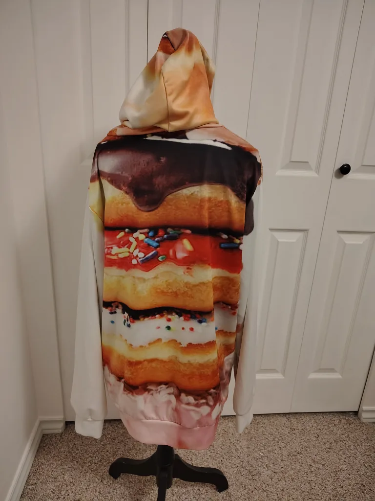 Donut Print Hoodie image indicator(2)