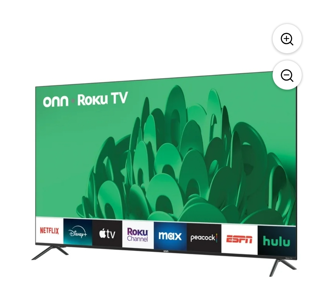 onn 75” Class 4K UHD (2160P) LED Roku Smart Television - photo 2