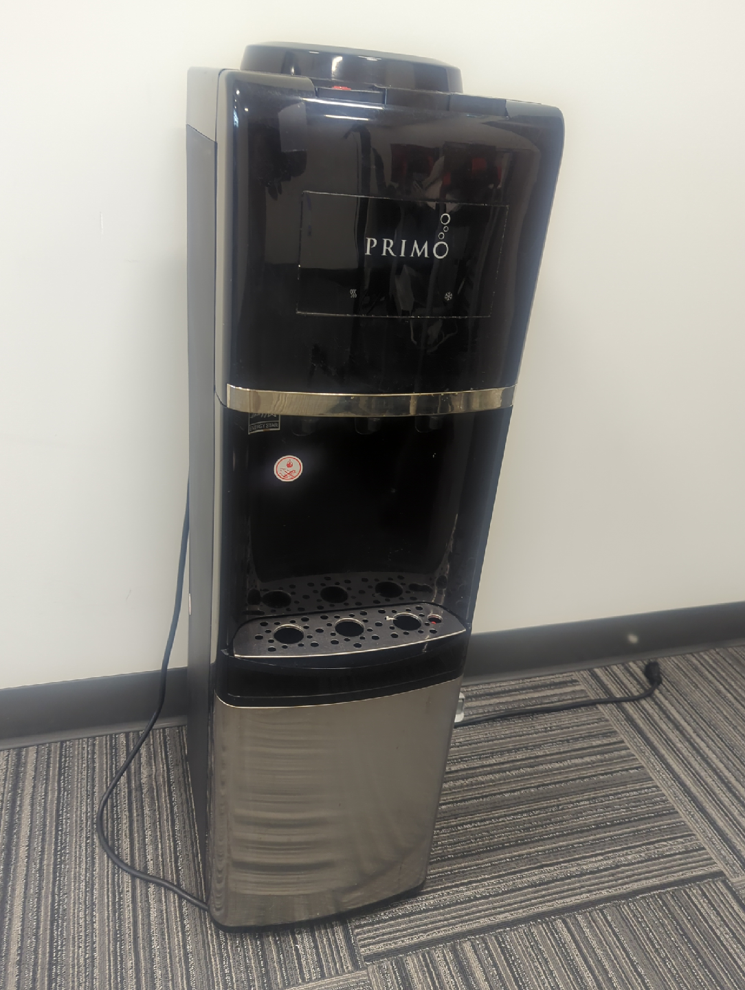 Primo Water Dispenser - Black & Silver