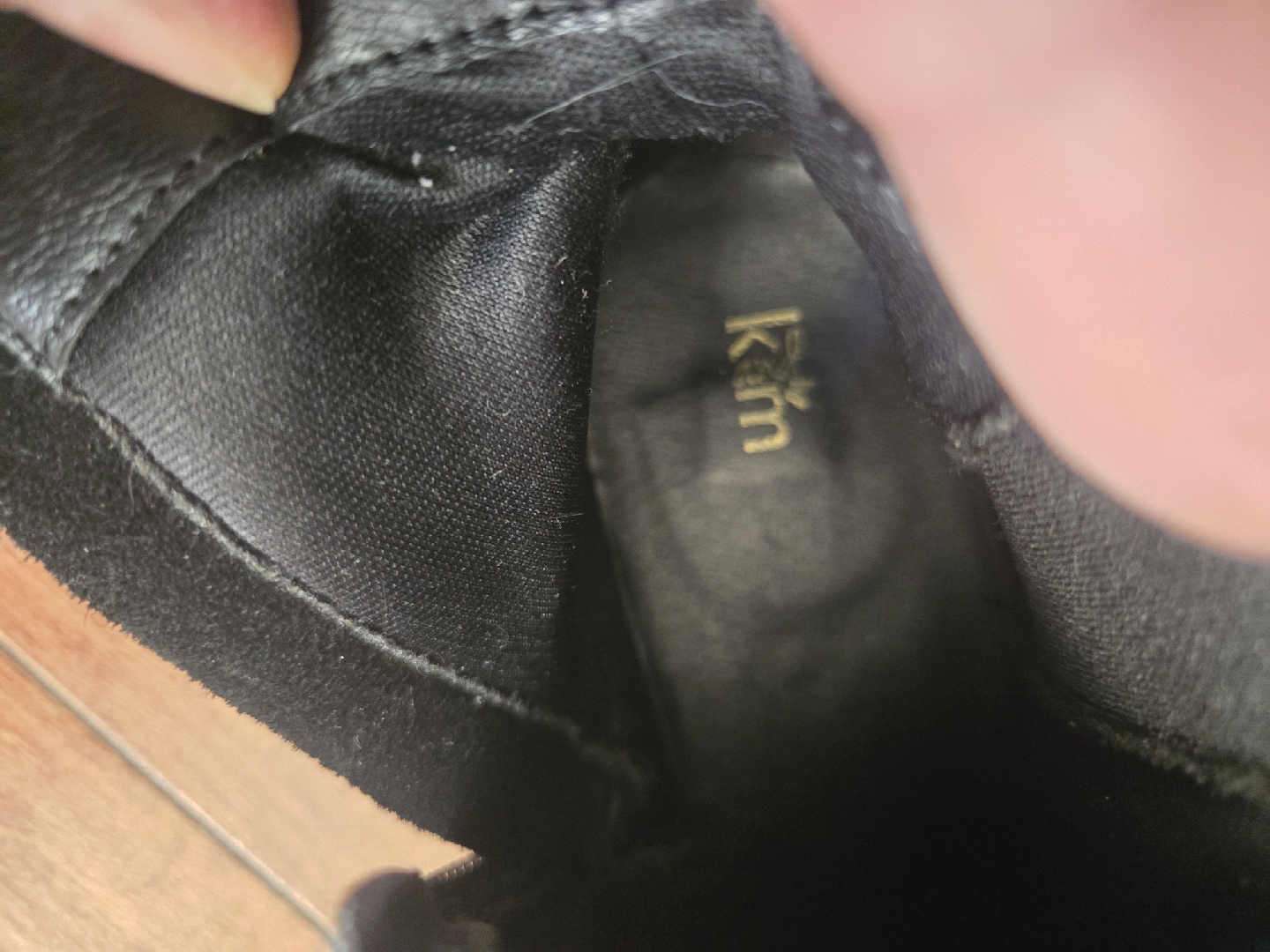 K&M Black Suede Ankle Boots - Size 7.5M - photo 3