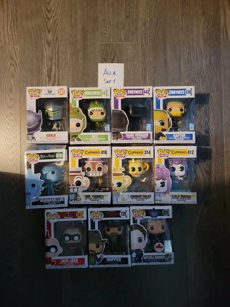 Clearance funko pops! Genji, Rex, Dark Voyager + More! thumbnail