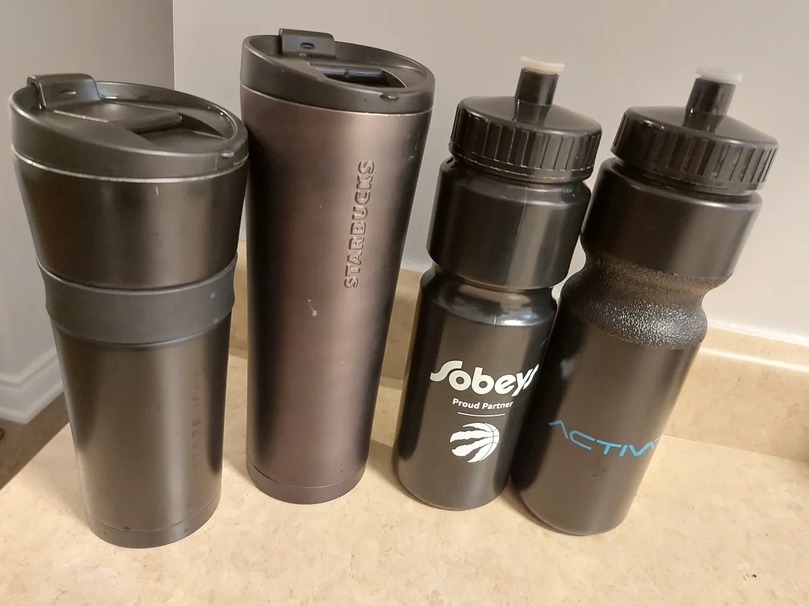 Starbucks & Sobey's Water Bottles thumbnail