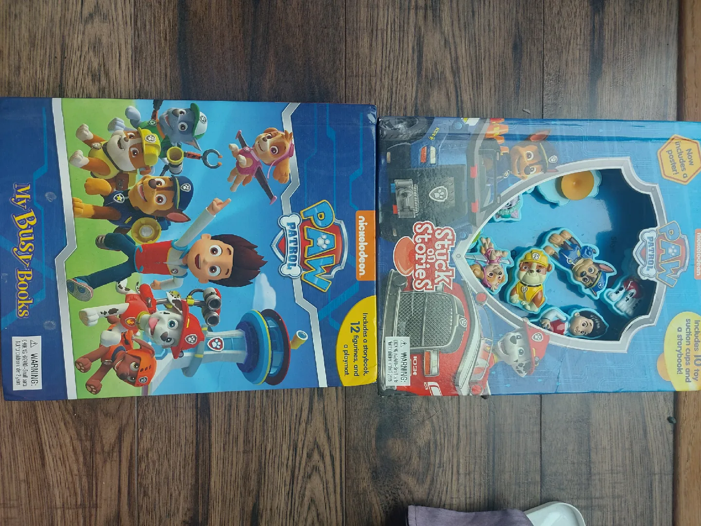 Paw Patrol My Busy Book & Stuck on Stories thumbnail