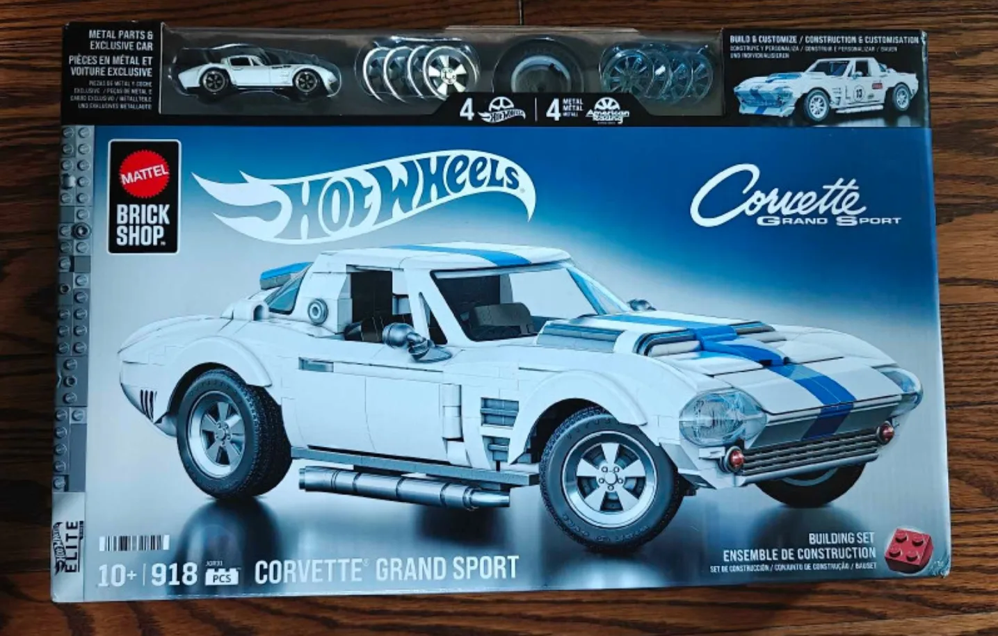 Mattel Brick Shop Elite Series Corvette Grand Sport (new) thumbnail