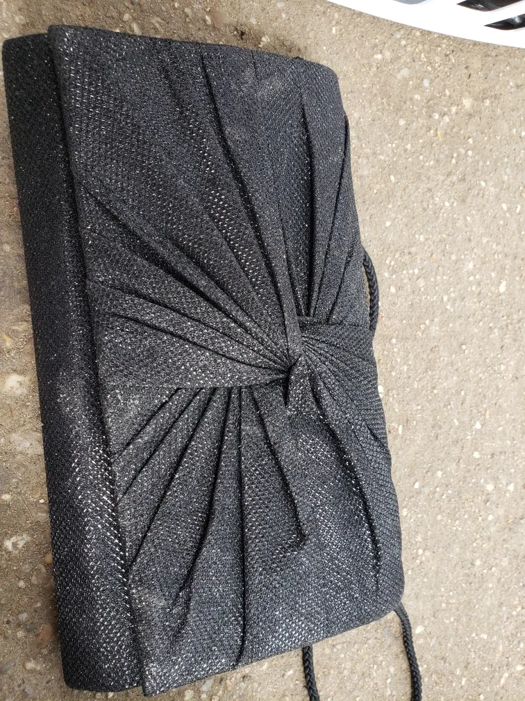 Black Clutch Evening Bag thumbnail
