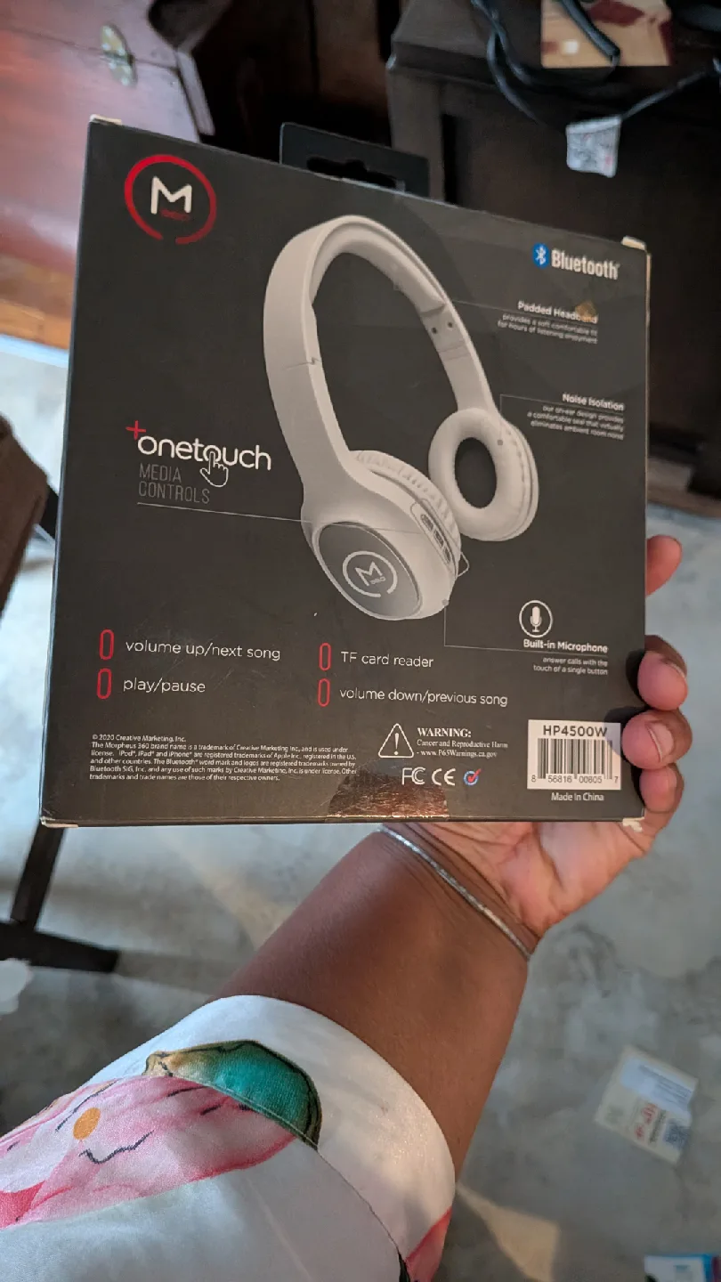 Morpheus Wireless Stereo Headphones - HP4500W image indicator(2)