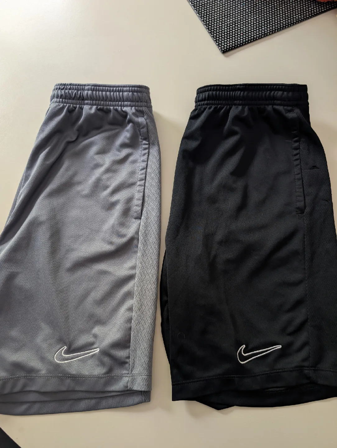 Nike Dri-FIT Shorts - Teen Boys Size L - Black & Grey thumbnail