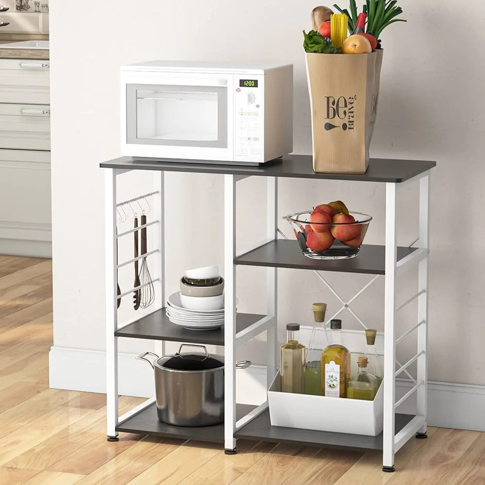 Kitchen Baker's Rack with Storage Shelves thumbnail