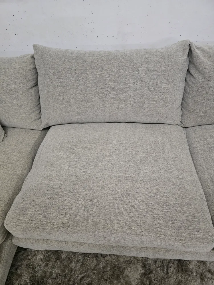 Camerich down filled sectional. cloud sofa couch. delivery image indicator(5)