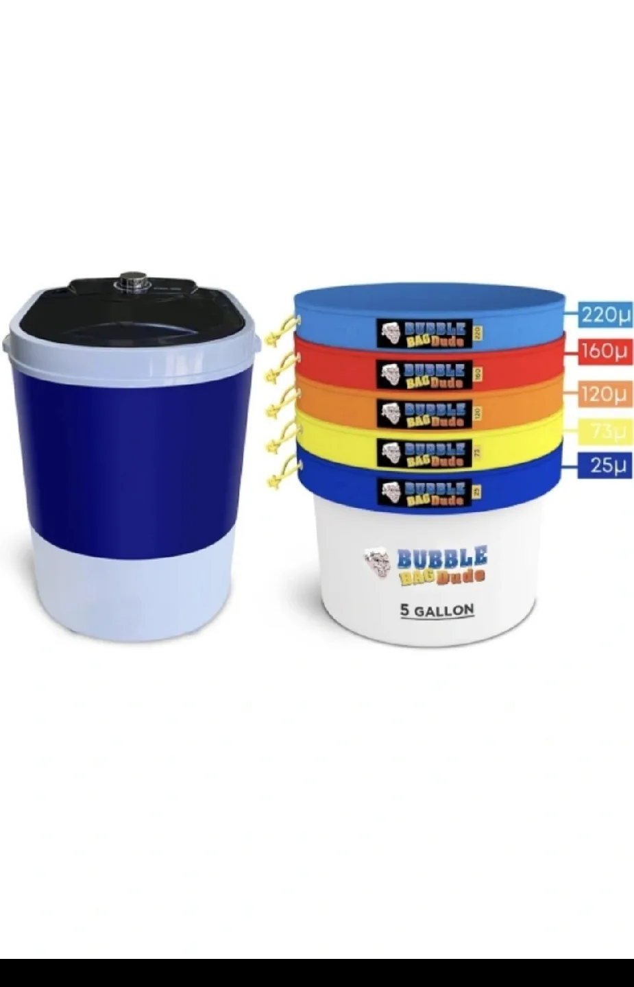 New  Portable washing machine includes several Bubble Bag thumbnail