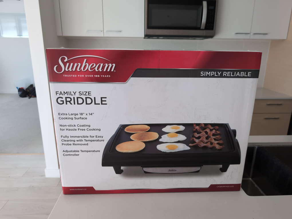 Sunbeam Family Size Griddle - 18" x 14" - photo 2