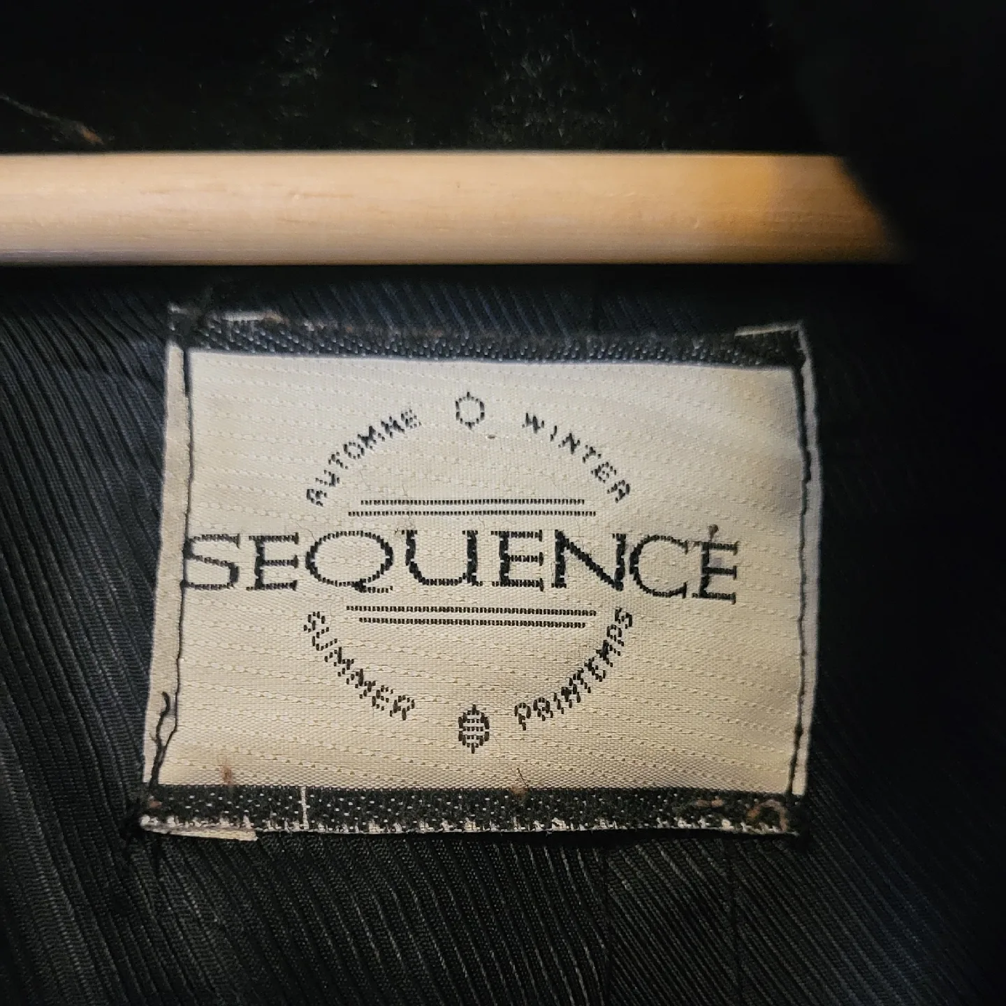 Sequencé Black Faux Fur Coat image indicator(2)