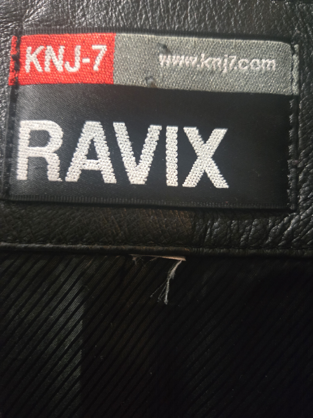 Ravix Black Leather Jacket - photo 2