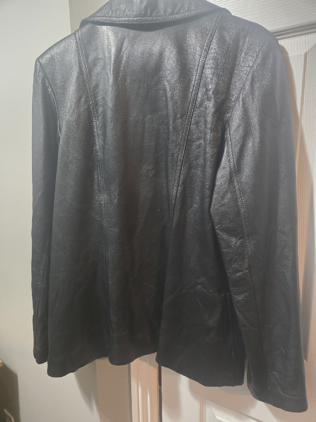 Ravix Black Leather Jacket - photo 4