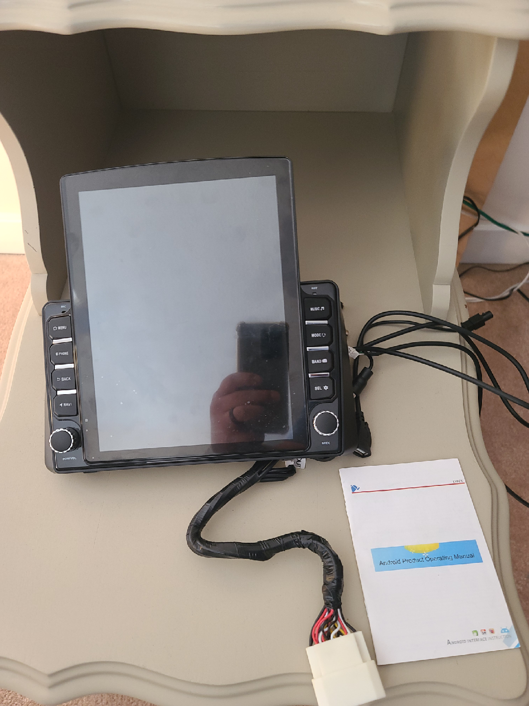 Android Car Stereo Head Unit with Manual