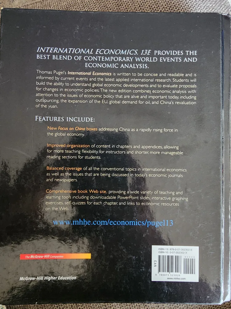 International Economics by Thomas A. Pugel image indicator(2)