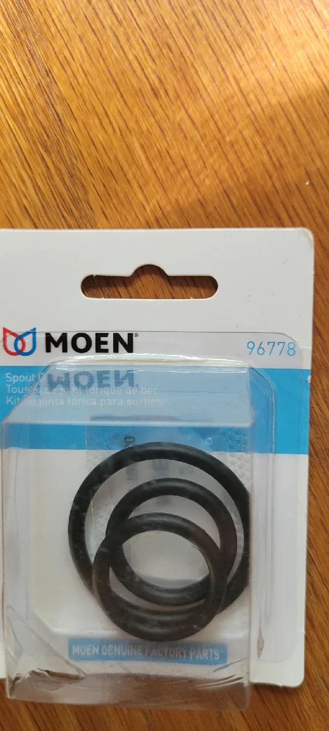 Moen 96778 Spout O-Ring Kit for Kitchen Faucets thumbnail