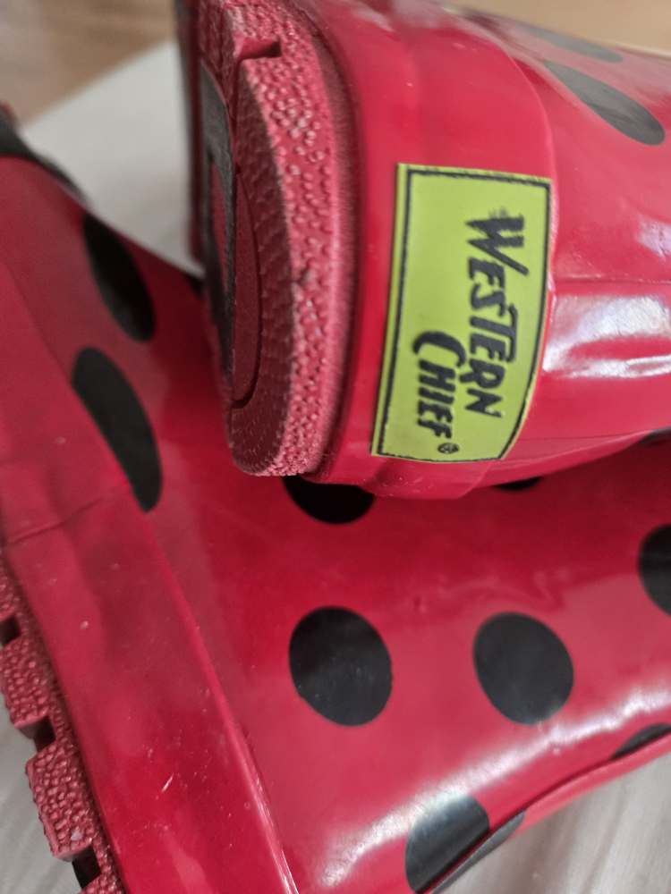 Western Chief Ladybug Rain Boots - Kids Size 4 - photo 5