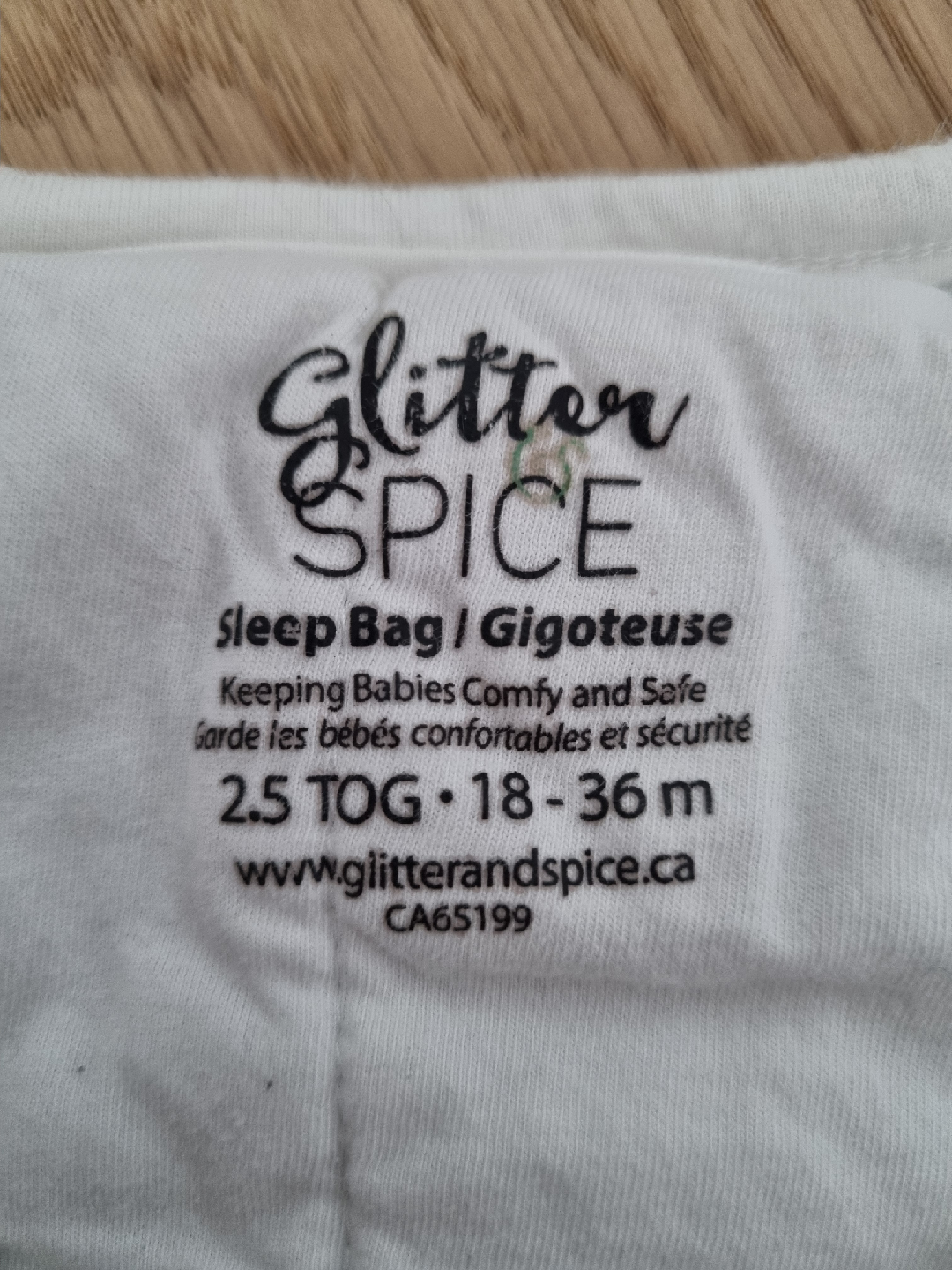 Glitter & Spice Sleep Bag 18-36 Months - photo 2