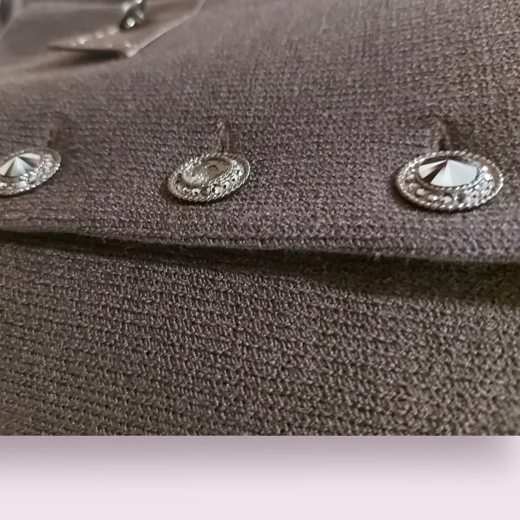 St.john brown Knit Blazer jacket image indicator(3)