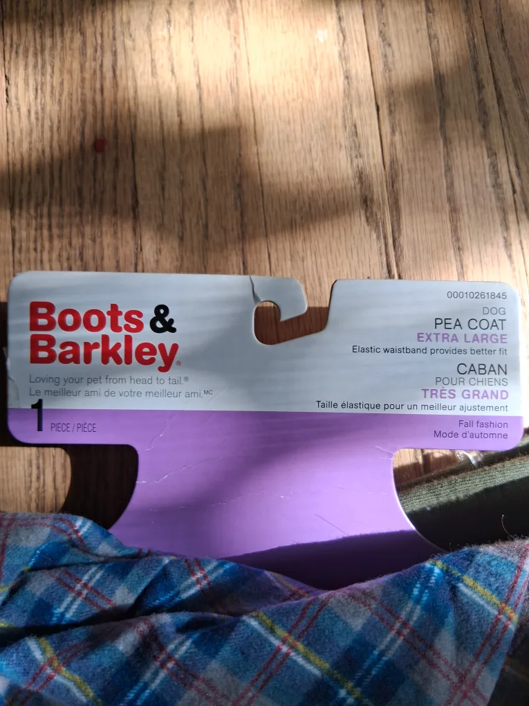 Boots & Barkley Dog Pea Coat - XL image indicator(2)