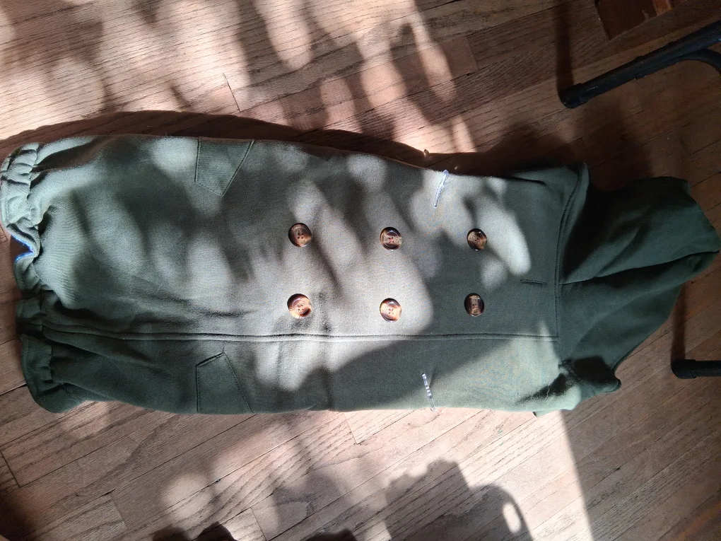 Boots & Barkley Dog Pea Coat - XL image indicator(6)