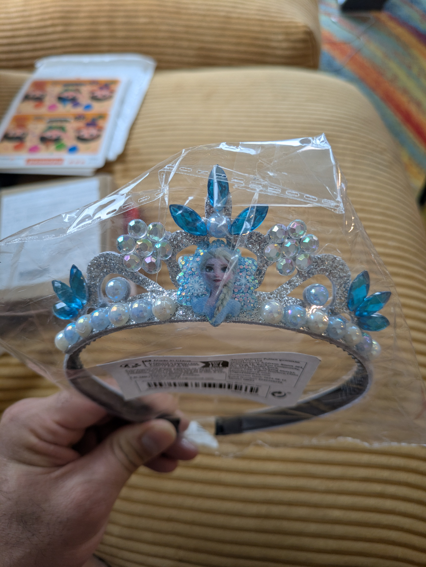 Disney Frozen Elsa Crown Tiara - New in Package! - photo 4