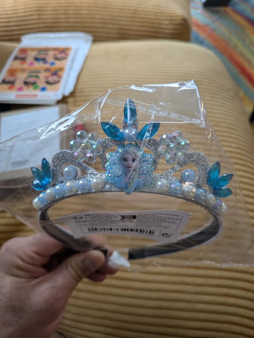 Disney Frozen Elsa Crown Tiara - New in Package! image indicator(4)