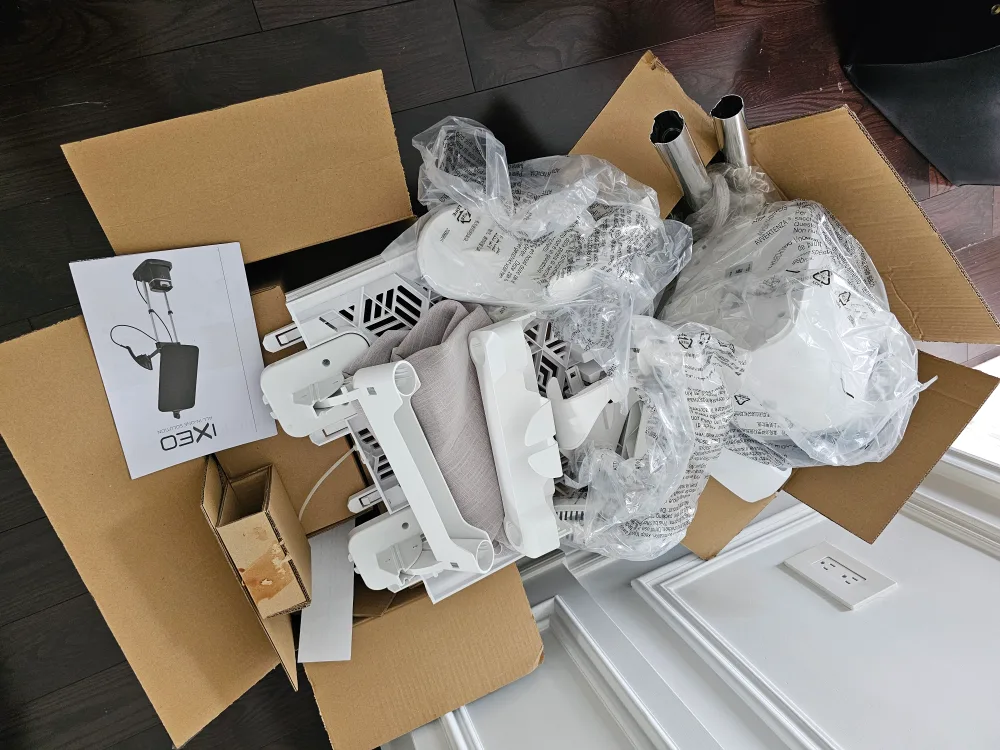 Rowenta IXEO Steamer and Iron image indicator(8)