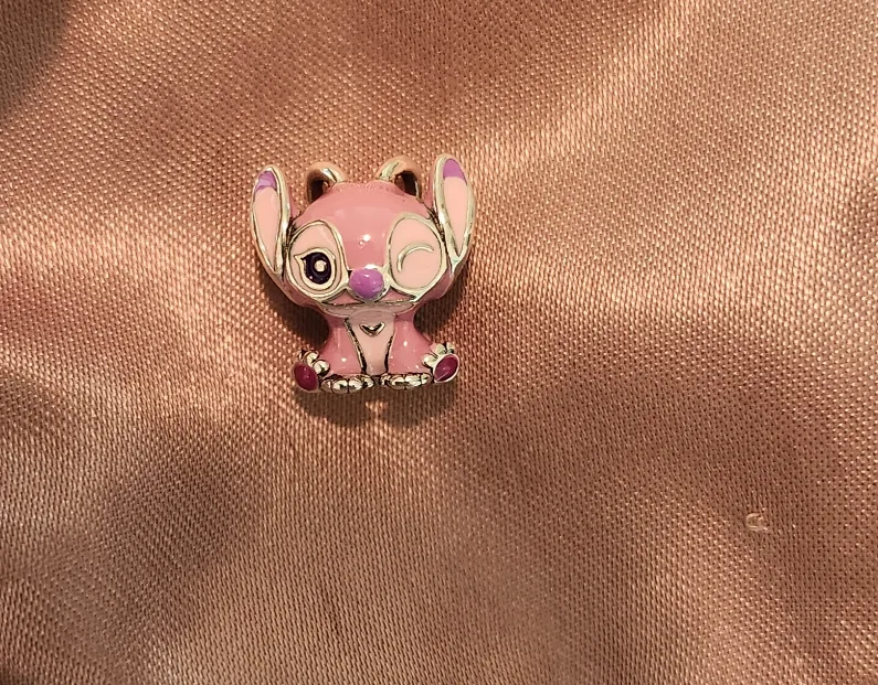 Disney Pink Angel Charm thumbnail