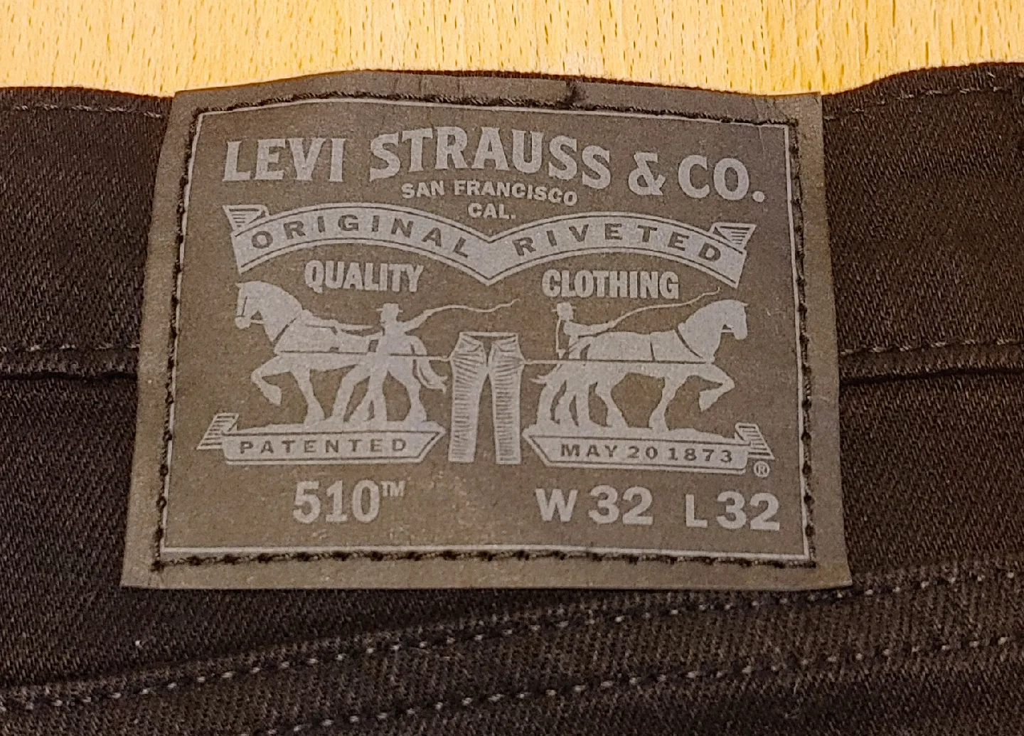 Levi's Black Jeans image indicator(9)