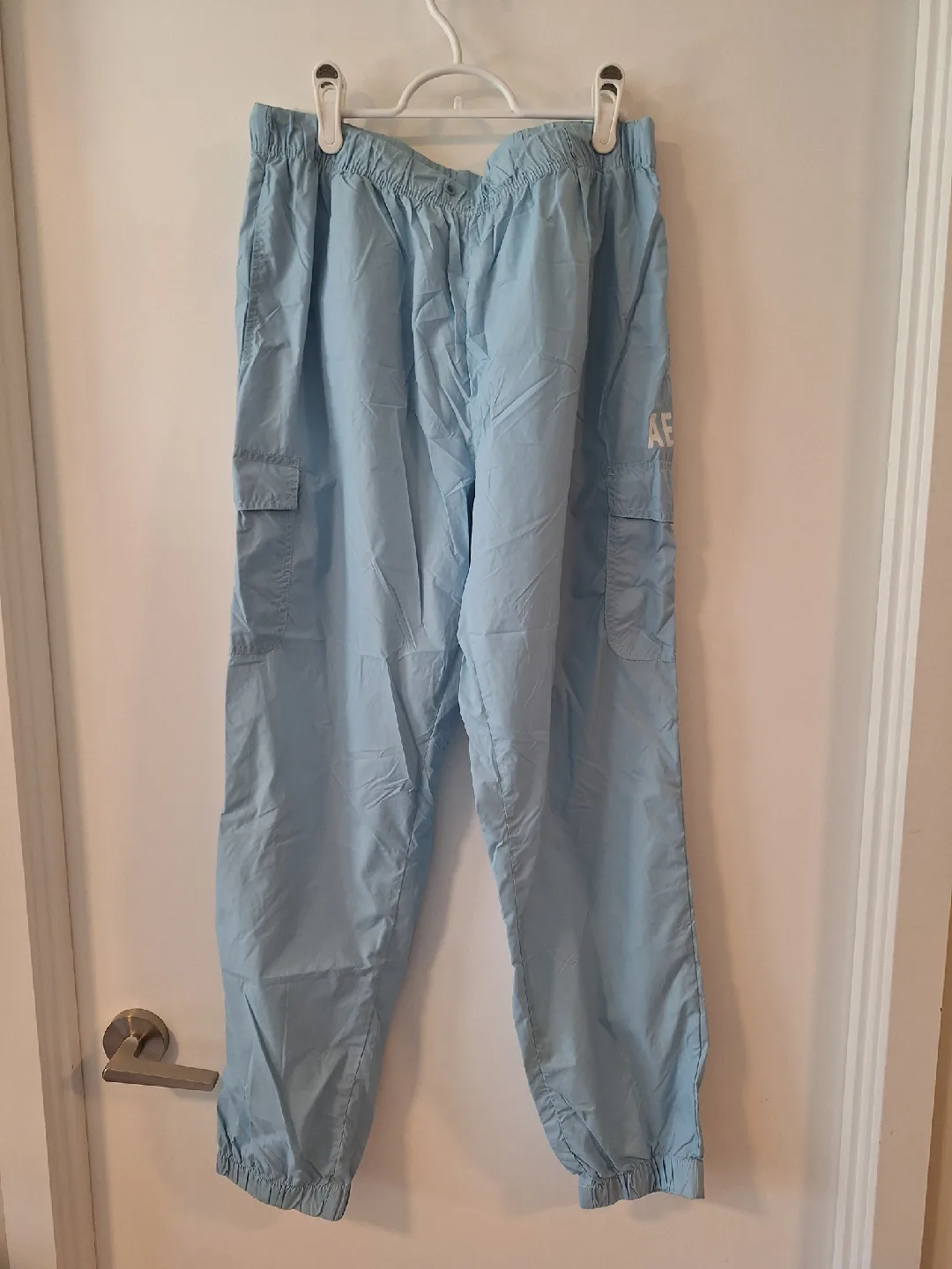 Aeropostale Blue Windbreaker Pants - Size XL thumbnail