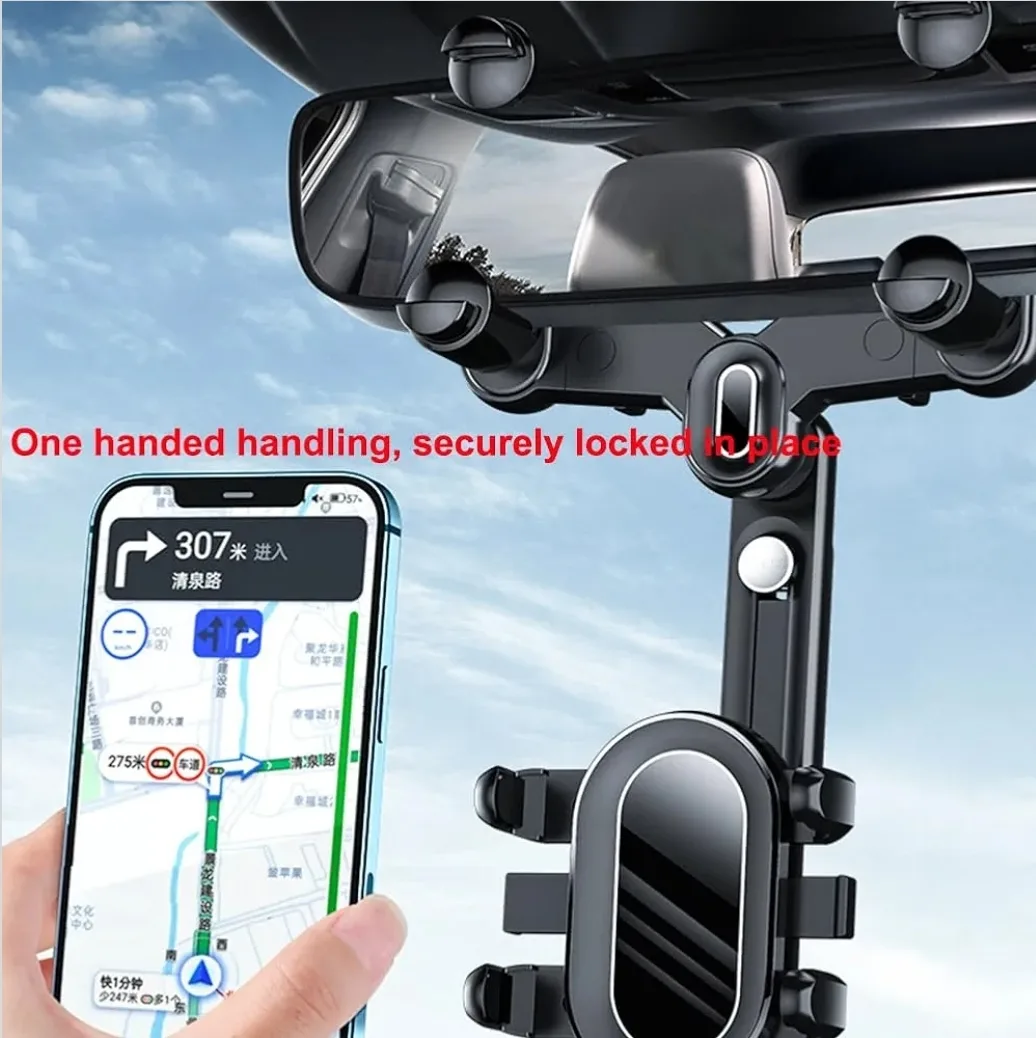 Rearview Mirror Phone Holder - New open Box! image indicator(6)