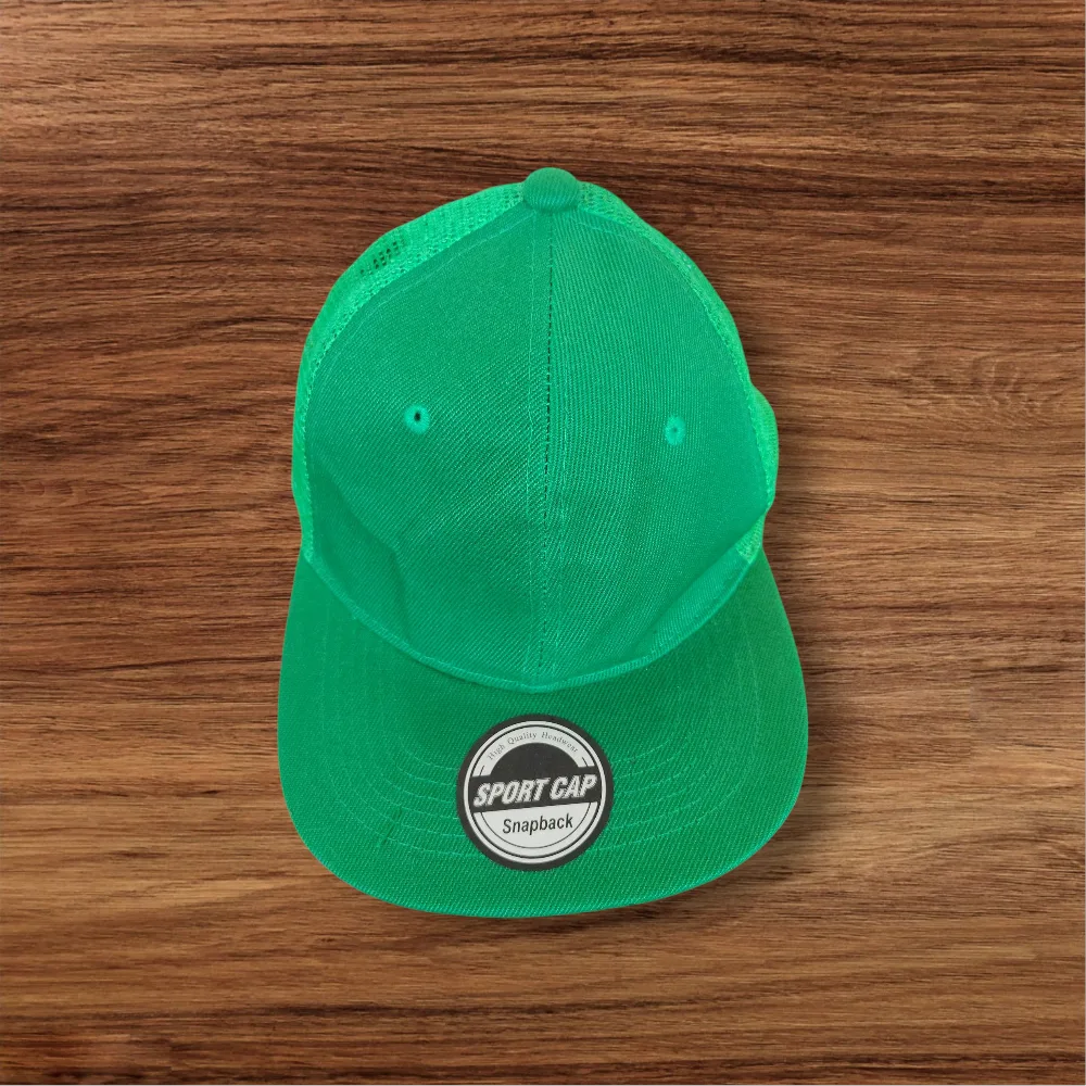 Green Sport Cap Snapback thumbnail
