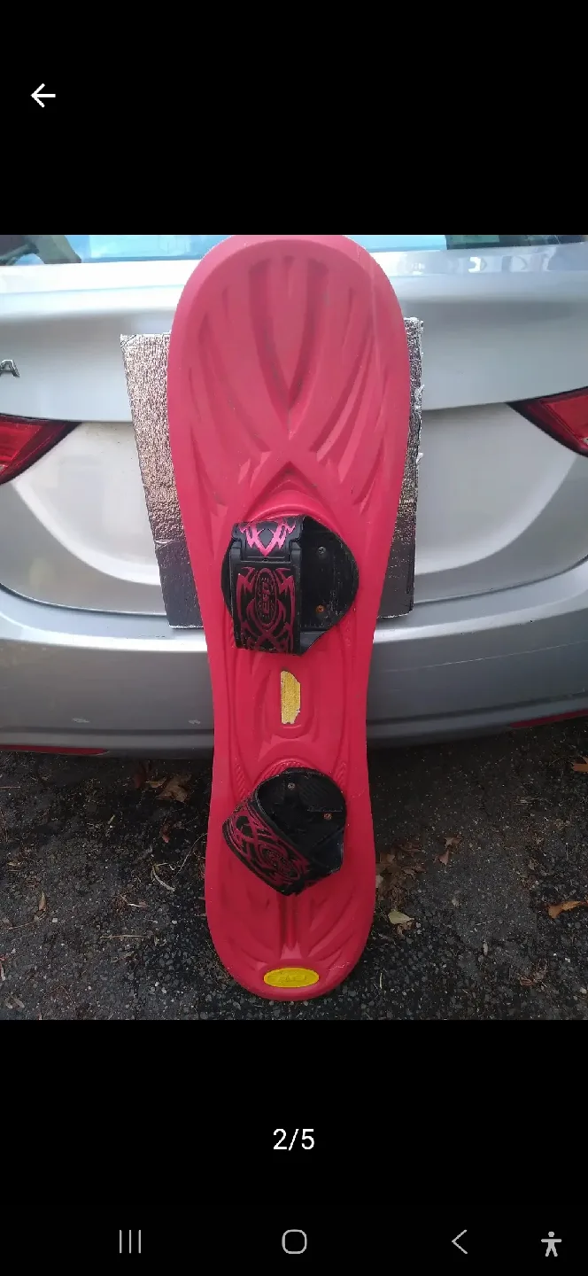 $20 Red Snowboard for adults image indicator(2)