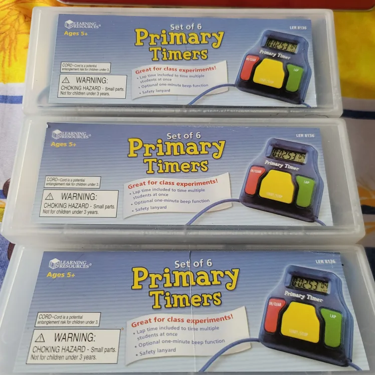Teacher Resource - Set of 18 Primary Timers thumbnail