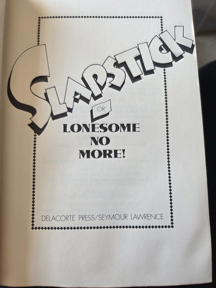 Slapstick or Lonesome No More! by Kurt Vonnegut image indicator(4)