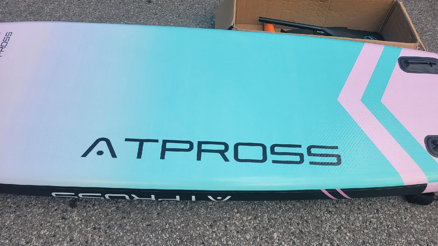 ATPROSS 11'6"x35" Inflatable Paddle Board – Extra Wide 450lbs image indicator(8)