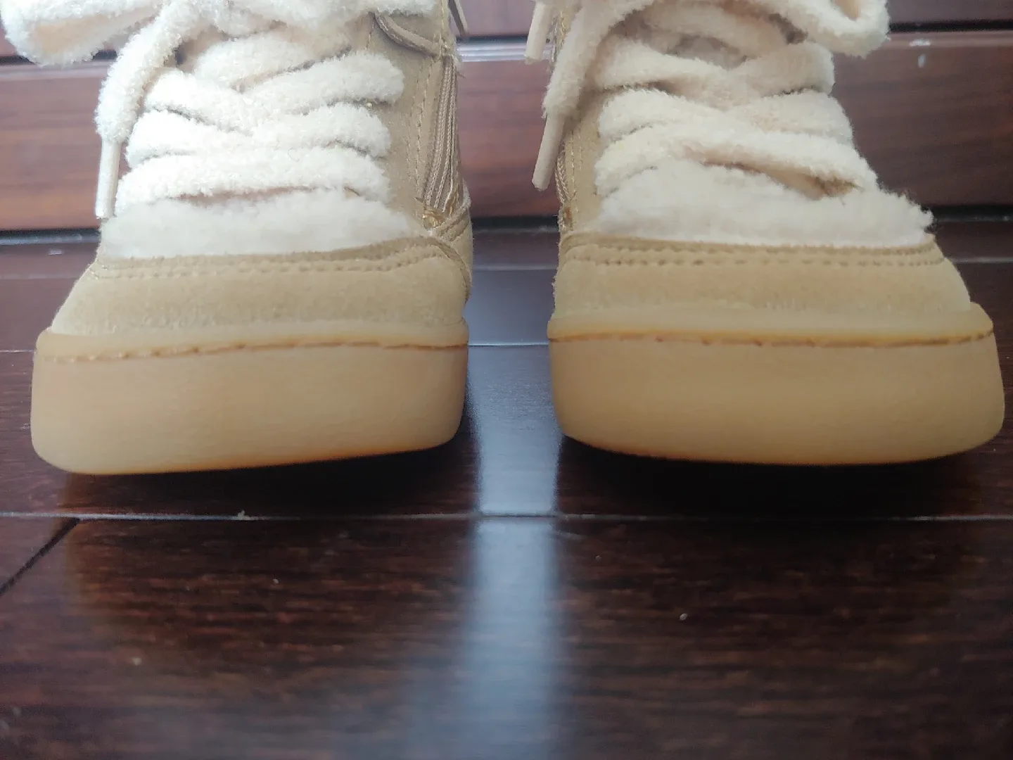 Zara Baby Faux Fur Lined Boots-5.5 US size image indicator(7)