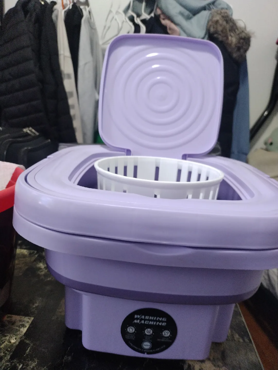 Portable Mini Washing Machine - Purple image indicator(2)